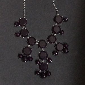 Bubble bib necklace